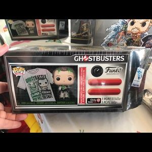 New Ghost busters Funko pop and shirt